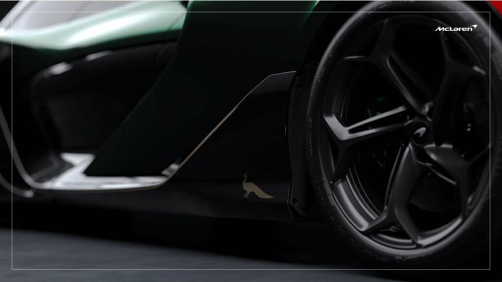 Renders of the customised Country Life McLaren