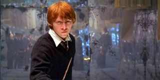 Rupert Grint in Harry Potter still courtesy of Warner Bros.
