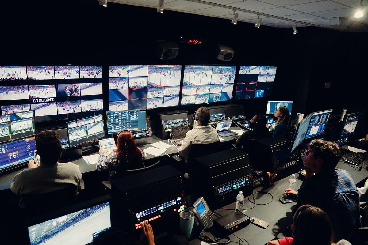 Liberty University control room