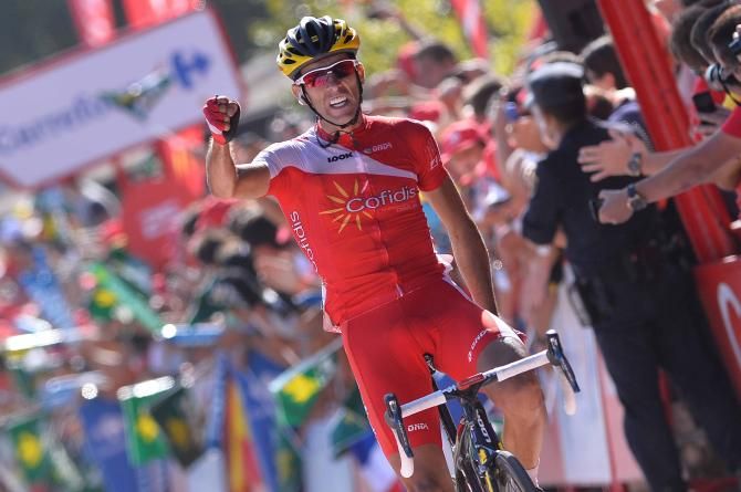 Daniel Navarro (Cofidis) wins stage 13 of the Vuelta a Espana