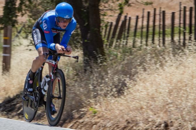 Rohan Dennis (Garmin-Sharp) on the way to third place