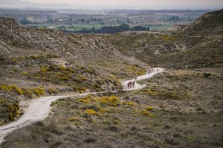 Geerike Schreurs and Mads W&uuml;rtz Schmidt solo to victory at the Gravel Desert in Spain