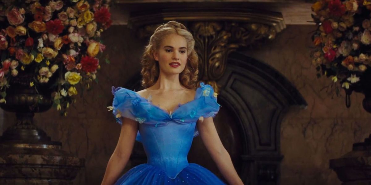 Lily James' 'Cinderella' style is pure magic