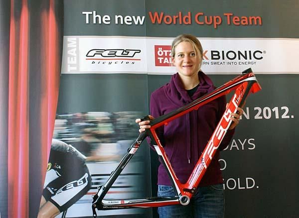 Adelheid Morath signed a three-year contract with Felt &Ouml;tztal X-Bionic World Cup Team