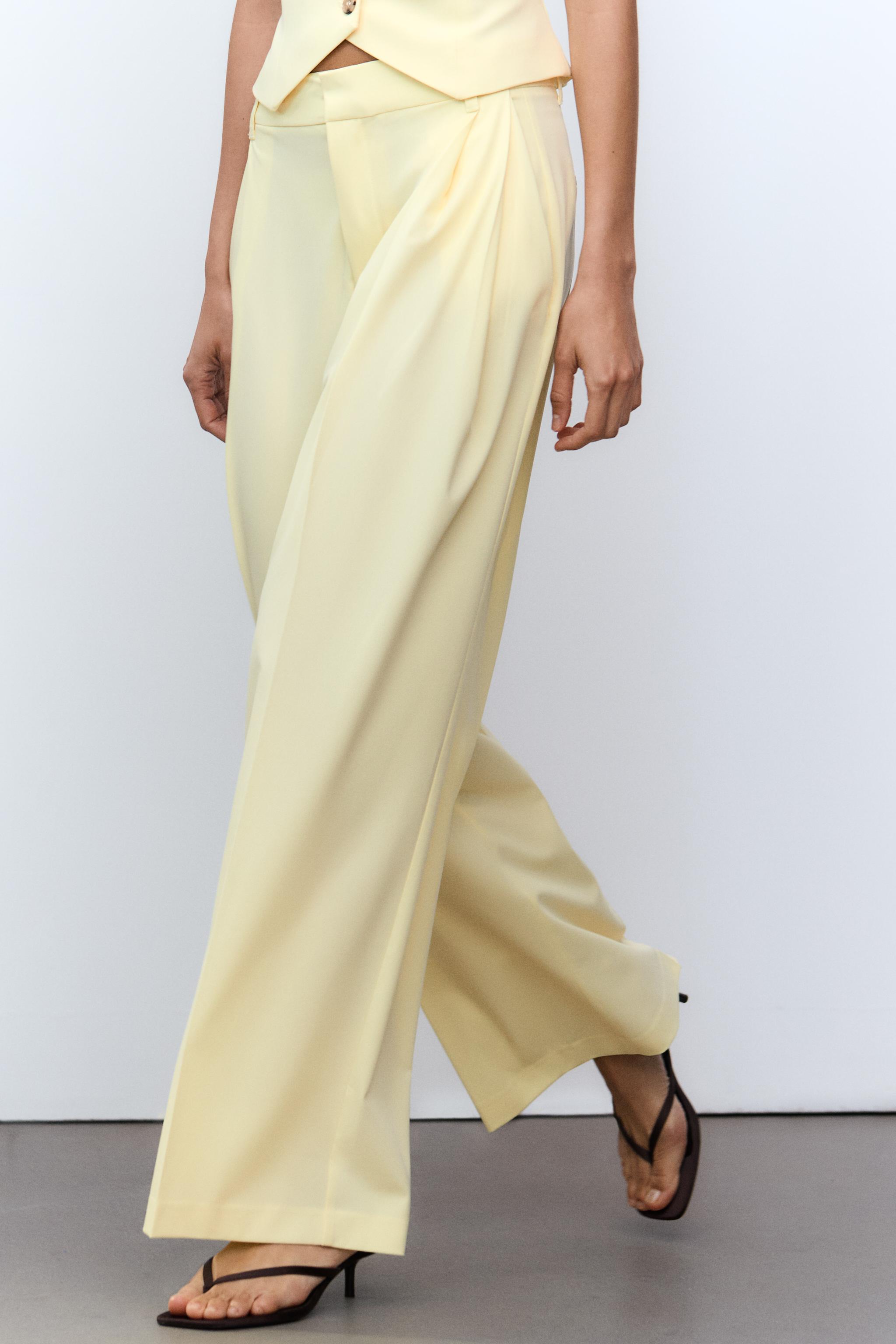 Double Pleat Suit Pants