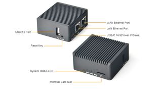 The NanoPi R2C from different angles