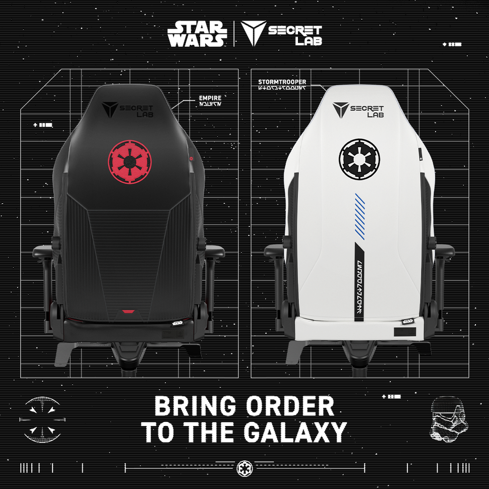 Secretlab joins forces with Lucasfilm for Star Wars Imperial collection ...