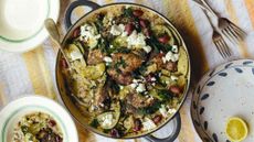 one pan greek lemon chicken