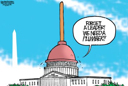 Political cartoon U.S. House Speaker Republicans