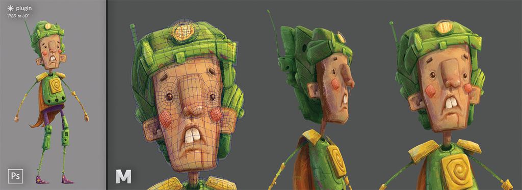PSD To 3D How To Turn Photoshop Images Into 3D Scenes Creative Bloq