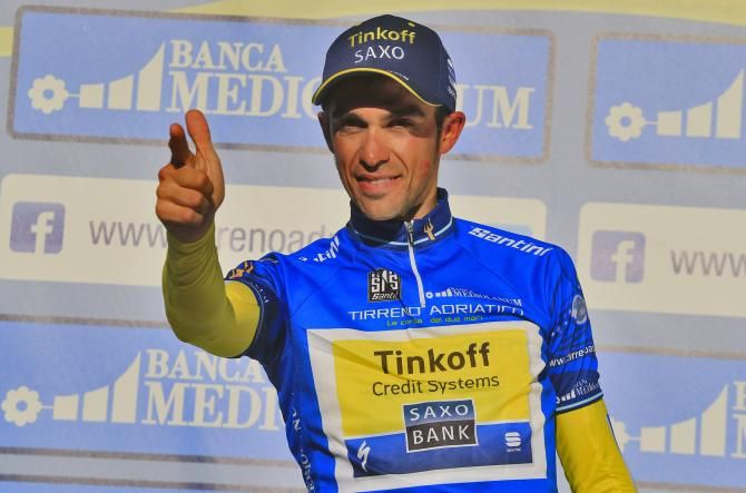 Alberto Contador (Tinkoff-Saxo) won the overall Tirreno-Adriatico winner