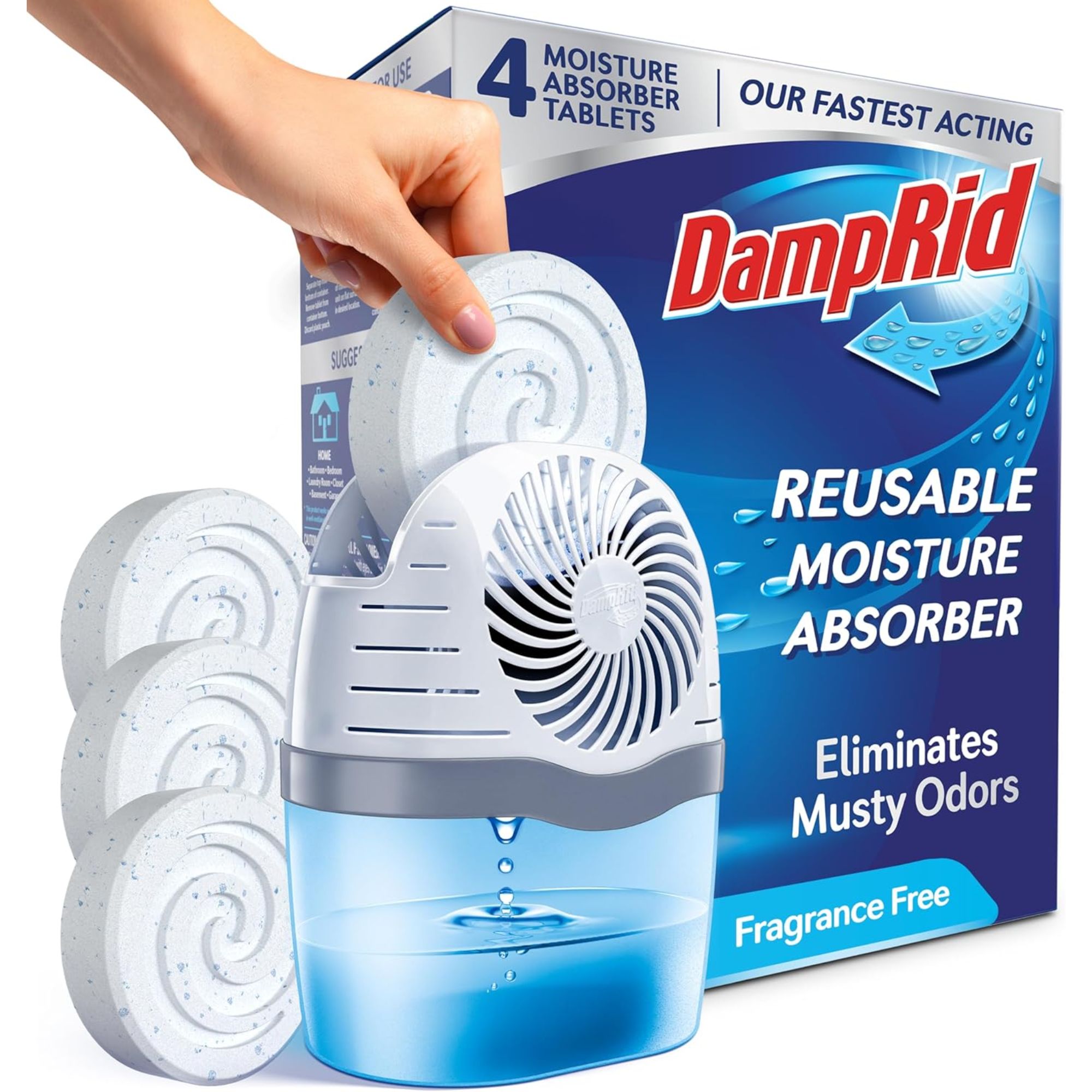 DampRid reusable moisture absorber