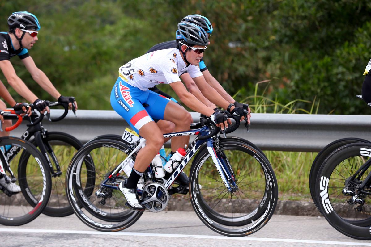 Best Asian rider Tomohiro Hayakawa
