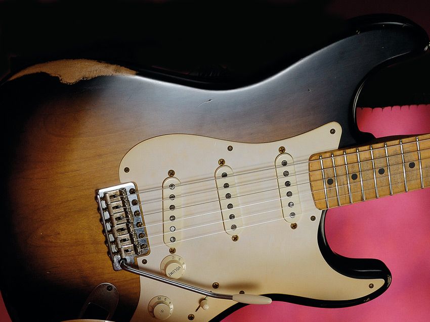 road worn stratocaster sunburst