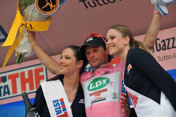 Danilo Di Luca (LPR Brakes - Farnese Vini) successfully defended his race lead.