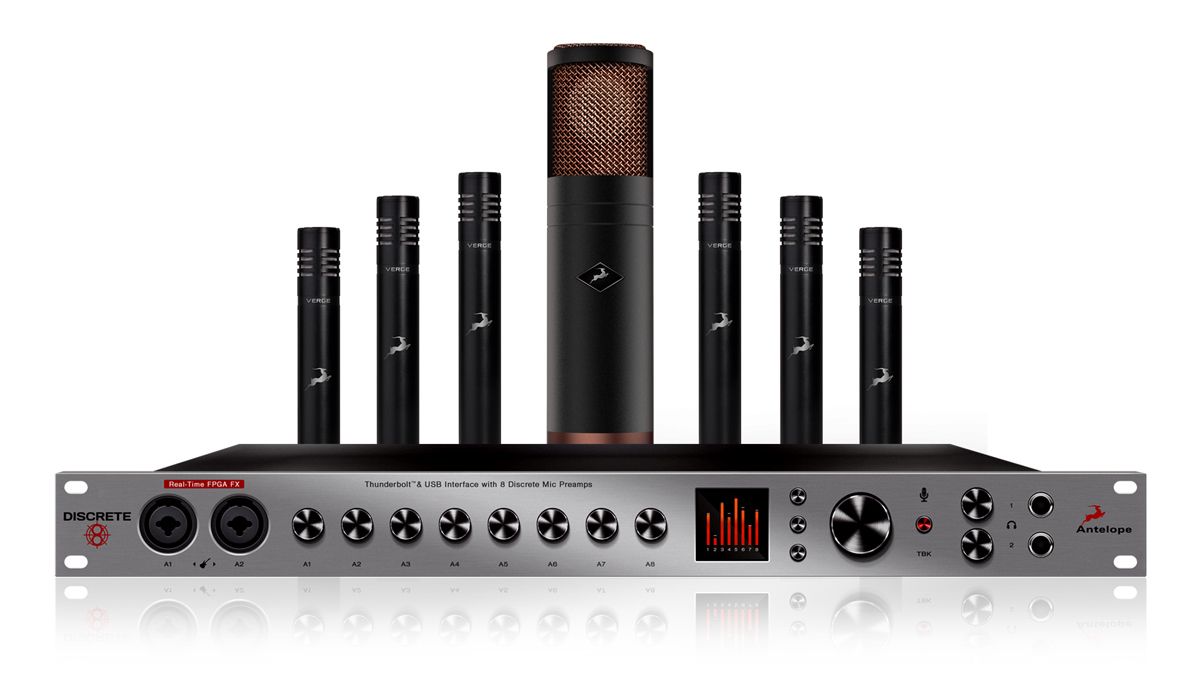 Antelope Audio's new Discrete 8 audio interface is cramming in the