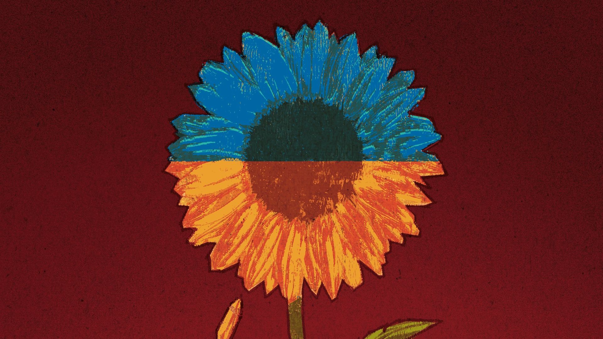Comics for Ukraine: Sunflower Seeds Dave Johnson cover art