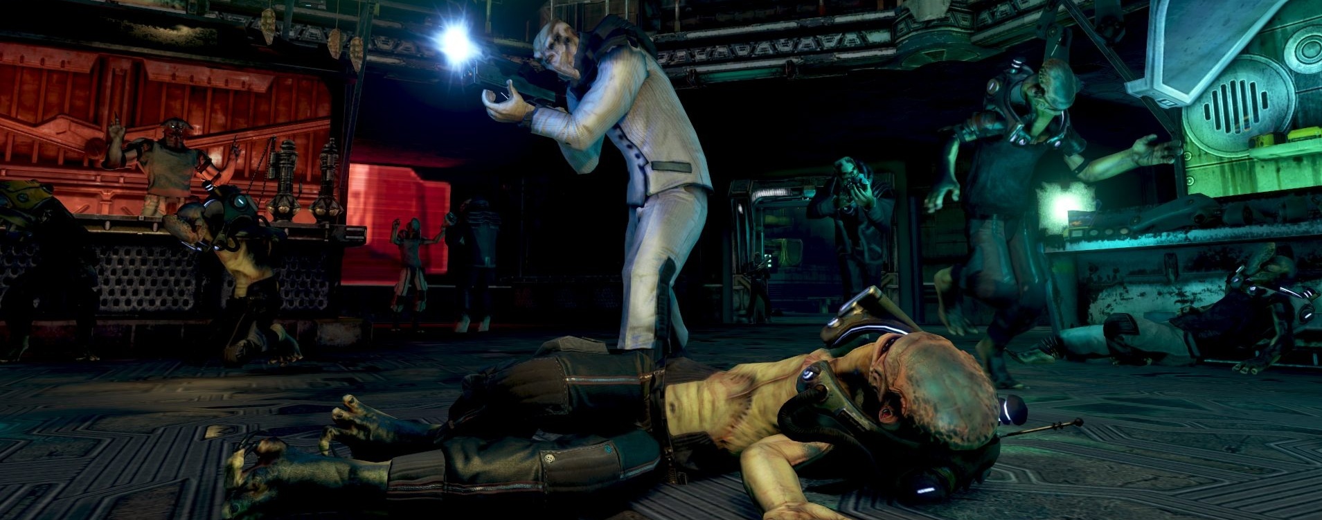 Prey 2 bar fight