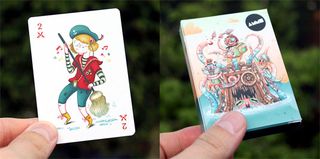 Design playing cards: Poop Deck designs