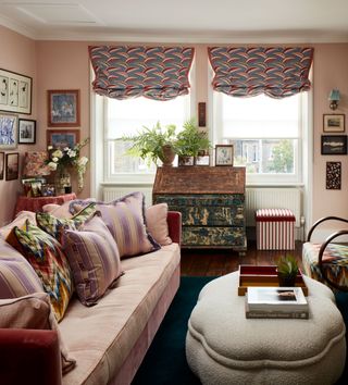 Pink living room ideas: 10 blush and terracotta decor tips