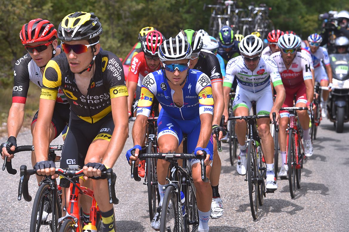 Gianluca Brambilla in the breakaway