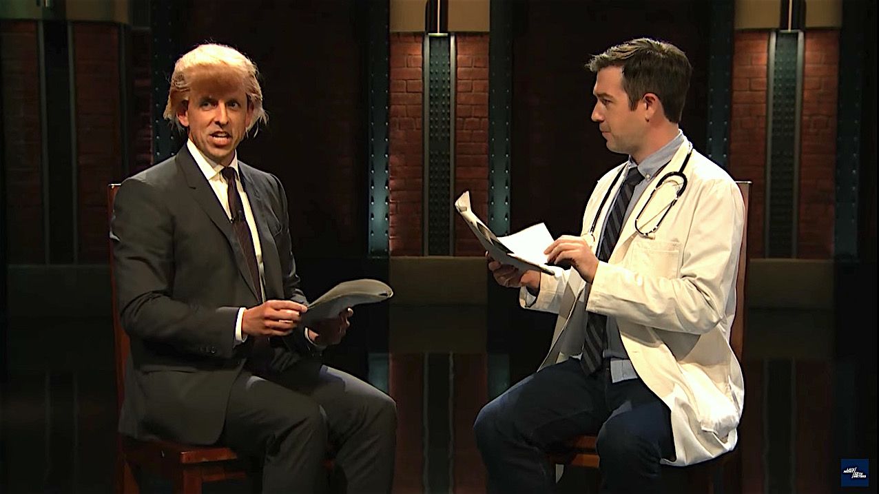 Seth Meyers reads a scene from &amp;quot;Chicago President&amp;quot;