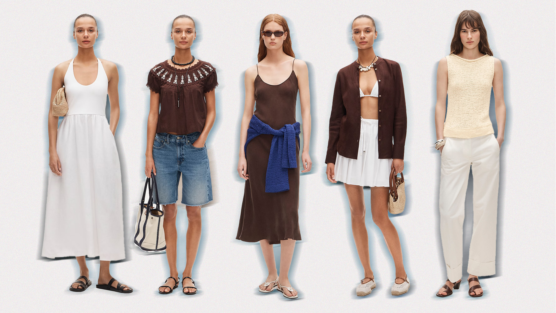 Collage of J.Crew Summer Arrivals