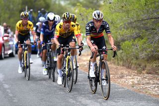 Remco Evenepoel and Primož Roglič went head-to-head on the Vuelta a España stage 8 to Xorret de Catí