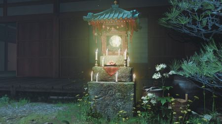 A Spirit Mirror, through which you can fast travel in Onimusha Way of the Sword.