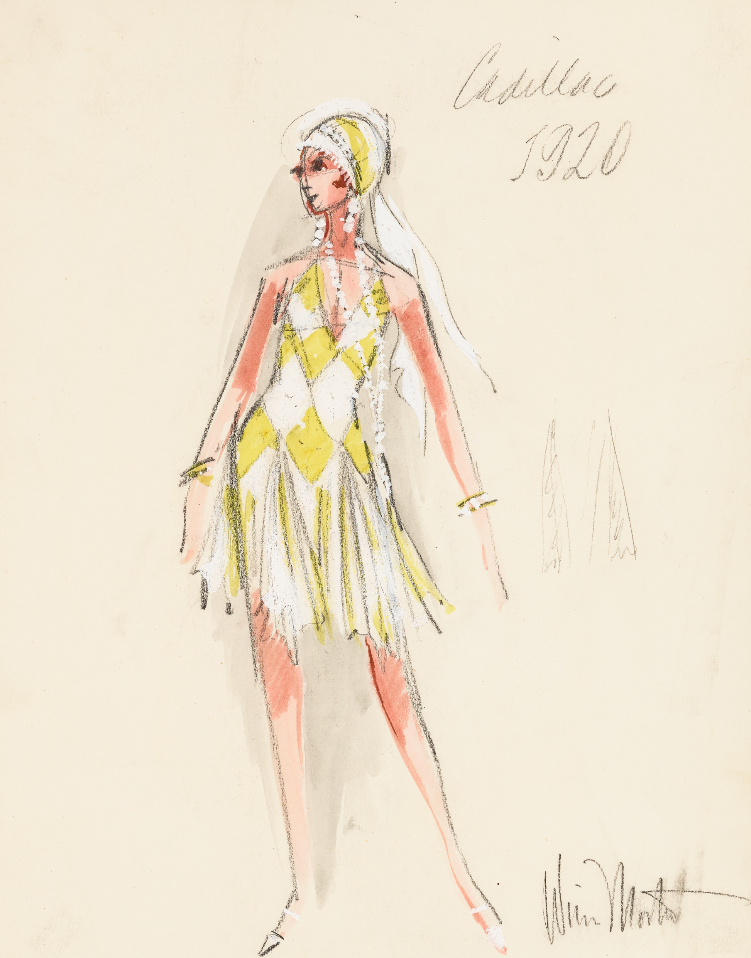 Costume design by Winn Morton for Cadillac
