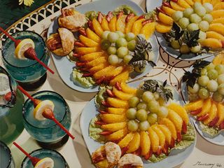 Lemonade & Fruit Salad, by Nickolas Murray