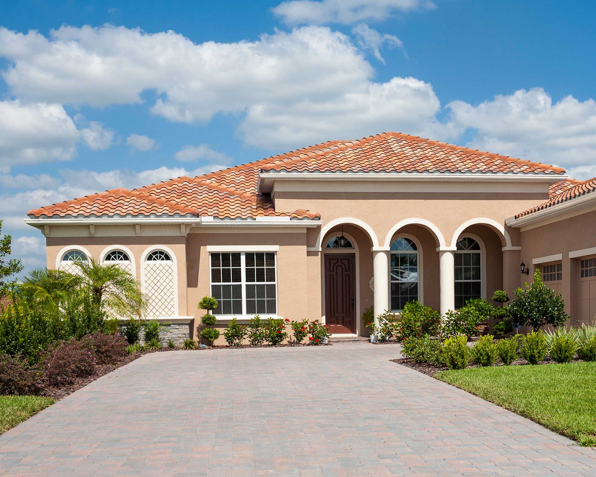 paved driveway