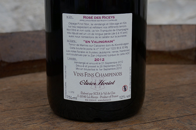 Ros&amp;eacute; de Riceys