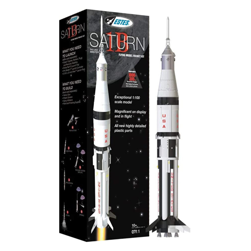 Charotar Globe Daily Estes Saturn 1B Model Rocket