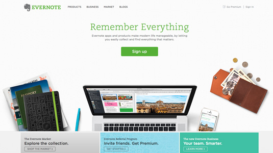 Remember everything with Evernote