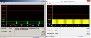 Intel Ethernet controller on the right, Doubleshot on the left. Killer drivers are a little messy with DPC control, and use up more CPU time as a result.