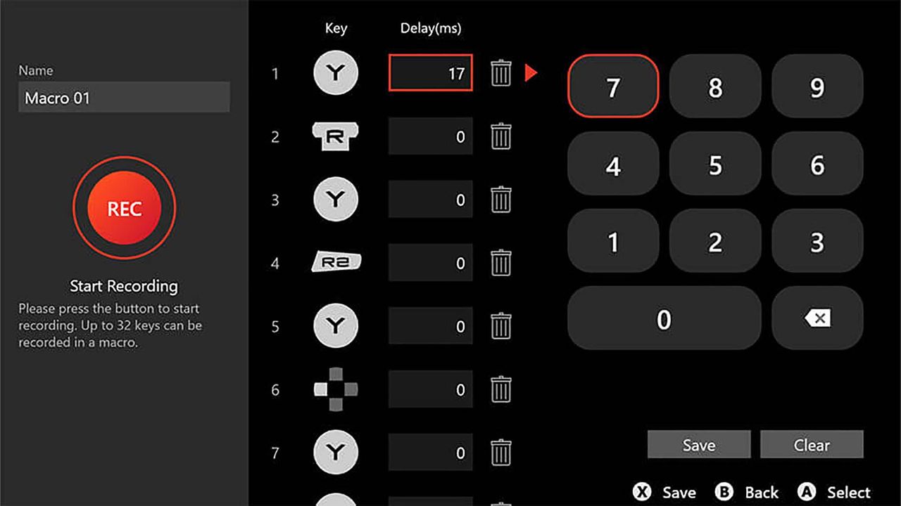 MSI Claw allows you to record macros.