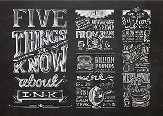 Olivia King's hand-drawn typography is outstanding