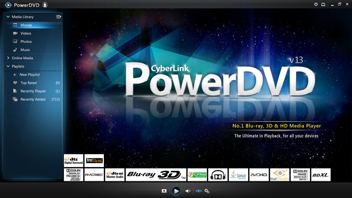 cyberlink powerdvd 16 won