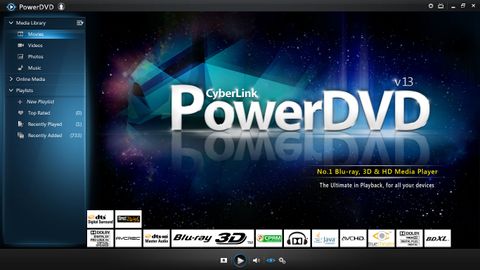 cyberlink media player with powerdvd 20