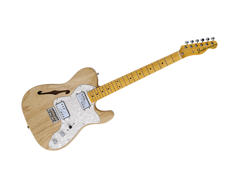 The neck is an all-maple one-piece.