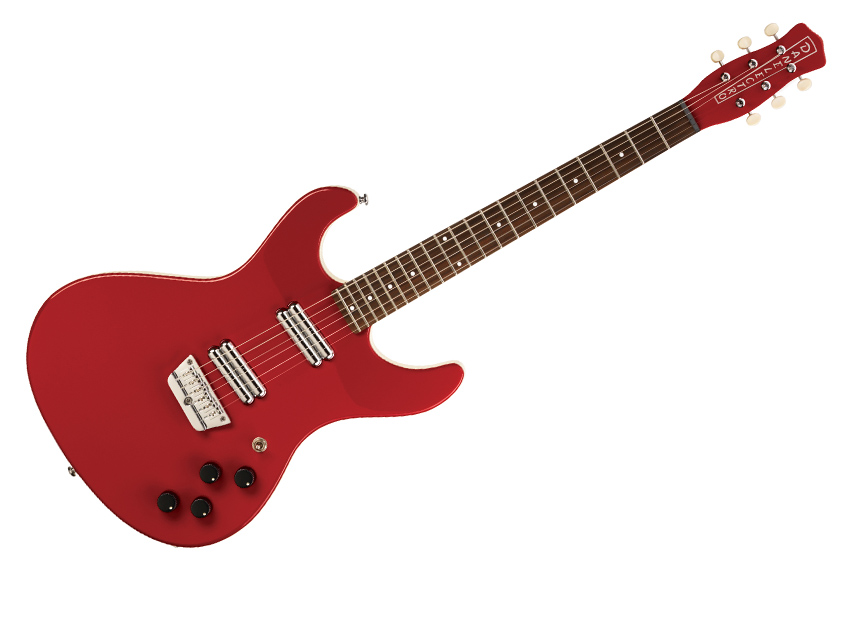 Danelectro Hodad guitar (Red Metallic)