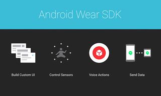 Google announced the Android Wear SDK, offering similar APIs to the full version of the mobile OS