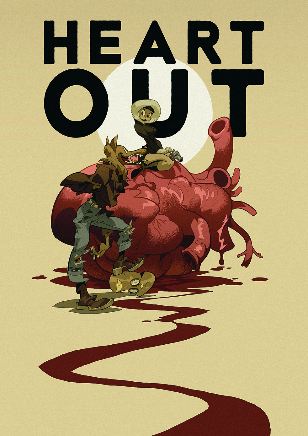 Art from a graphic novel by Minjung Kang