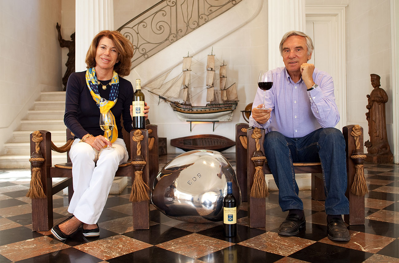 Florence and Daniel Cathiard Chateau Smith Haut Lafitte