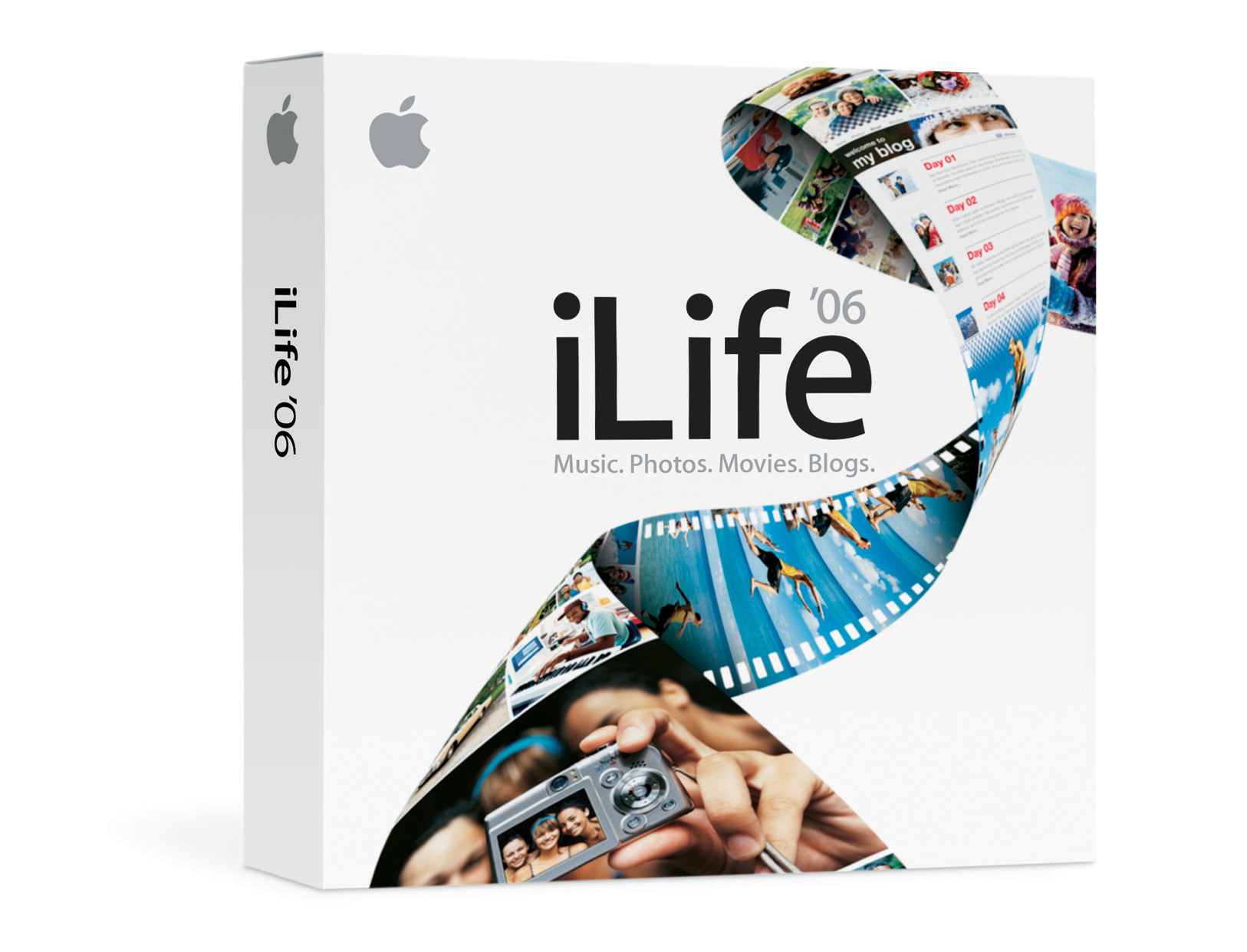 GarageBand ships with the iLife '06 package