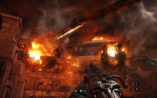 Wolfenstein Burning Zeppelin