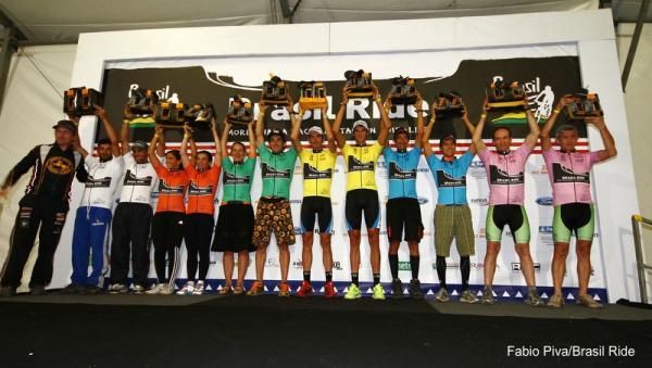 The race leaders after stage 3