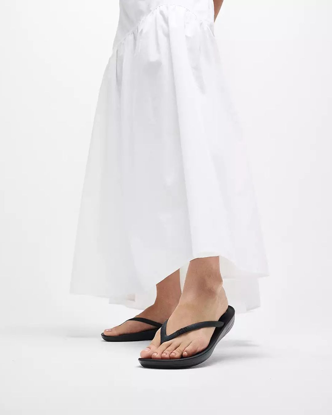 Women's Iqushion Ergonomic Rubber Flip-Flops | Fitflop Uk