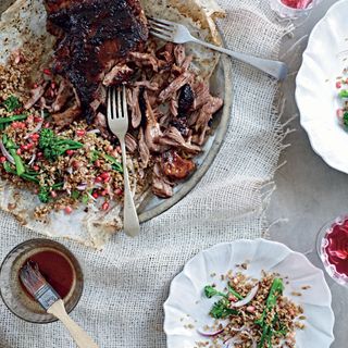 Slow Roasted Lamb Salad